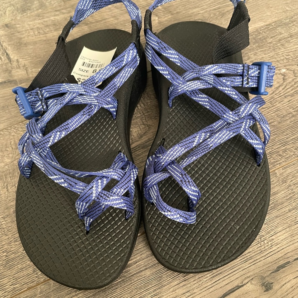 Blue Strappy Sandals chaco lady